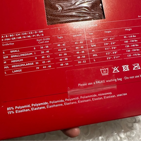 Falke Nylons New in box - Picture 7 of 7